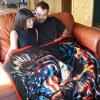 imageCatalonia Eagle Flag Blanket Soft Patriotic American Blanket Bald Eagle Gifts for Men USA Flag Throw for Couch Bed Police Gifts 4th of July Citizenship Veteran Patriotic Presidents Day Gift