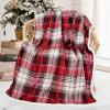 imageCatalonia Red Plaid Sherpa Fleece Throw Blanket Reversible Super Soft Warm Comfy Fluffy Snuggle Micro Plush Throws for Bedding Couch TV 60quotx50quot Buffalo Valentines Day GiftRed Plaid