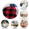 imageCatalonia Red Plaid Sherpa Fleece Throw Blanket Reversible Super Soft Warm Comfy Fluffy Snuggle Micro Plush Throws for Bedding Couch TV 60quotx50quot Buffalo Valentines Day GiftCheckered