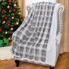 imageCatalonia Red Plaid Sherpa Fleece Throw Blanket Reversible Super Soft Warm Comfy Fluffy Snuggle Micro Plush Throws for Bedding Couch TV 60quotx50quot Buffalo Valentines Day GiftPlaid Grey