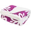 imageCatalonia Red Plaid Sherpa Throw Blanket Super Soft Throw for Sofa Couch Bed TV Blanket Micro Mink Fleece Plush Comfy Cozy Fluffy Warm 60x50 Inches BuffaloHot Pink Sole