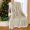 imageCatalonia Red Plaid Sherpa Throw Blanket Super Soft Throw for Sofa Couch Bed TV Blanket Micro Mink Fleece Plush Comfy Cozy Fluffy Warm 60x50 Inches BuffaloCamel
