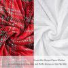 imageCatalonia Red Plaid Sherpa Throw Blanket Super Soft Throw for Sofa Couch Bed TV Blanket Micro Mink Fleece Plush Comfy Cozy Fluffy Warm 60x50 Inches BuffaloBuffalored green