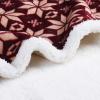 imageCatalonia Red Plaid Sherpa Throw Blanket Super Soft Throw for Sofa Couch Bed TV Blanket Micro Mink Fleece Plush Comfy Cozy Fluffy Warm 60x50 Inches BuffaloStella