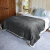 imageCatalonia Red Plaid Sherpa Throw Blanket Super Soft Throw for Sofa Couch Bed TV Blanket Micro Mink Fleece Plush Comfy Cozy Fluffy Warm 60x50 Inches BuffaloCharcoal Grey