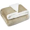 imageCatalonia Red Plaid Sherpa Throw Blanket Super Soft Throw for Sofa Couch Bed TV Blanket Micro Mink Fleece Plush Comfy Cozy Fluffy Warm 60x50 Inches BuffaloCamel