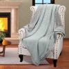 imageCatalonia Reversible Sherpa Throw Blanket Super Soft Fluffy Blanket for Couch Fuzzy Comfy Warm Throws Comfort Caring Valentines Day Gift 50x60 inchesAqua and Grey