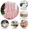 imageCatalonia Reversible Sherpa Throw Blanket Super Soft Fluffy Blanket for Couch Fuzzy Comfy Warm Throws Comfort Caring Valentines Day Gift 50x60 inchesPink