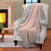 imageCatalonia Reversible Sherpa Throw Blanket Super Soft Fluffy Blanket for Couch Fuzzy Comfy Warm Throws Comfort Caring Valentines Day Gift 50x60 inchesPink and Grey