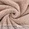 imageCatalonia Reversible Sherpa Throw Blanket Super Soft Fluffy Blanket for Couch Fuzzy Comfy Warm Throws Comfort Caring Valentines Day Gift 50x60 inchesPink and Grey