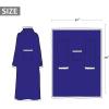 imageCatalonia Sherpa Wearable Blanket with Sleeves Arms Super Soft Warm Comfy Large Fleece Plush Sleeved TV Throws Wrap Robe Blanket for Adult Women and MenBlue