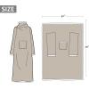 imageCatalonia Sherpa Wearable Blanket with Sleeves Arms Super Soft Warm Comfy Large Fleece Plush Sleeved TV Throws Wrap Robe Blanket for Adult Women and MenCamel