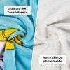 imageCatalonia Sherpa Wearable Blanket with Sleeves Arms Super Soft Warm Comfy Large Fleece Plush Sleeved TV Throws Wrap Robe Blanket for Adult Women and MenBanana Cat Blue