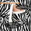 imageCatalonia Sherpa Wearable Blanket with Sleeves Arms Super Soft Warm Comfy Large Fleece Plush Sleeved TV Throws Wrap Robe Blanket for Adult Women and MenZebra
