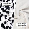 imageCatalonia Sherpa Wearable Blanket with Sleeves Arms Super Soft Warm Comfy Large Fleece Plush Sleeved TV Throws Wrap Robe Blanket for Adult Women and MenDalmatian