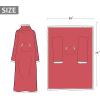 imageCatalonia Sherpa Wearable Blanket with Sleeves Arms Super Soft Warm Comfy Large Fleece Plush Sleeved TV Throws Wrap Robe Blanket for Adult Women and MenWine