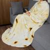 imageCatalonia Wearable Blanket with Sleeves and Pocket Cozy Soft Fleece Mink Micro Plush Wrap Throws Blanket Robe for Women and MenBurrito