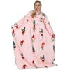 imageCatalonia Wearable Blanket with Sleeves and Pocket Cozy Soft Fleece Mink Micro Plush Wrap Throws Blanket Robe for Women and MenChristmas Dwarfs