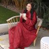 imageCatalonia Wearable Blanket with Sleeves and Pocket Cozy Soft Fleece Mink Micro Plush Wrap Throws Blanket Robe for Women and MenWine