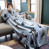 imageCatalonia Wearable Blanket with Sleeves and Pocket Cozy Soft Fleece Mink Micro Plush Wrap Throws Blanket Robe for Women and MenWondercat Grey