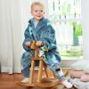imageCatalonia Banana Cat Print Blanket Hoodie Sweatshirt for Kids Oversized Wearable Fleece Snuggy Pullover 412 Years Boy Girl Gift