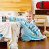 imageCatalonia Cat Wearable Blanket Hoodie for Kids Fleece Snuggy Sweatshirt Pullover 412 Years Boy Girl Gift
