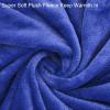 imageCatalonia Pink Wearable Fleece Blanket with Sleeves and Foot Pockets for Adult Women Men Micro Plush Comfy Wrap Sleeved Throw Blanket RobeBlue