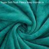 imageCatalonia Pink Wearable Fleece Blanket with Sleeves and Foot Pockets for Adult Women Men Micro Plush Comfy Wrap Sleeved Throw Blanket RobeGreen