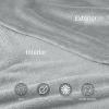 imageCatalonia Pink Wearable Fleece Blanket with Sleeves and Foot Pockets for Adult Women Men Micro Plush Comfy Wrap Sleeved Throw Blanket RobeLight Gray