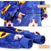 imageCatalonia Soccer Team Print Oversized Hoodie Blanket Sweatshirt Wearable Sherpa Giant Pullover for Adults Men Women Teenagers Football Fanatic Gift