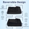 imageCatalonia Waterproof Bed Blanket Washable Leakproof Bed Cover for Couples Reversible Protector Blanket for Couch Sofa Stain Proof Blanket Pad for Adults 50X60 inches PurpleBlackBlack