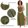 imageCatalonia Womens Summer Maxi Dress Beach Chiffon Sundress Swimwear Bathing Suit Cover Up Olive