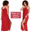imageCatalonia Womens Summer Maxi Dress Beach Chiffon Sundress Swimwear Bathing Suit Cover Up Red