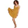 imageCatalonia Womens Swim Bathing Suit Cover Up Summer Chiffon Backless Beach Mini Sundress Golden Yellow