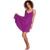 imageCatalonia Womens Swim Bathing Suit Cover Up Summer Chiffon Backless Beach Mini Sundress Purple