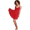 imageCatalonia Womens Swim Bathing Suit Cover Up Summer Chiffon Backless Beach Mini Sundress Red