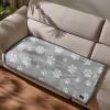 imageKritter Planet Waterproof Bed Blanket for Couples Washable Stain Proof Pad Bed Cover Reversible Leakproof Furniture Protector Liquid Proof Blanket for Couch Sofa 50x60 inch Queen Size PurplePaw Print