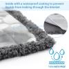 imageKritter Planet Waterproof Bed Blanket for Couples Washable Stain Proof Pad Bed Cover Reversible Leakproof Furniture Protector Liquid Proof Blanket for Couch Sofa 50x60 inch Queen Size PurplePaw Print