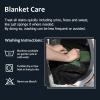 imageKritter Planet Waterproof Bed Blanket for Couples Washable Stain Proof Pad Bed Cover Reversible Leakproof Furniture Protector Liquid Proof Blanket for Couch Sofa 50x60 inch Queen Size PurpleGreenBlack