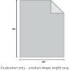 imageKritter Planet Waterproof Bed Blanket for Couples Washable Stain Proof Pad Bed Cover Reversible Leakproof Furniture Protector Liquid Proof Blanket for Couch Sofa 50x60 inch Queen Size PurpleGreyCharcoal Grey