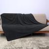 imageKritter Planet Waterproof Bed Blanket for Couples Washable Stain Proof Pad Bed Cover Reversible Leakproof Furniture Protector Liquid Proof Blanket for Couch Sofa 50x60 inch Queen Size PurpleBlackBlack