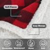 imageKritter Planet Waterproof Bed Blanket for Couples Washable Stain Proof Pad Bed Cover Reversible Leakproof Furniture Protector Liquid Proof Blanket for Couch Sofa 50x60 inch Queen Size PurpleBuffalo RedOff White
