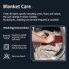 imageKritter Planet Waterproof Bed Blanket for Couples Washable Stain Proof Pad Bed Cover Reversible Leakproof Furniture Protector Liquid Proof Blanket for Couch Sofa 50x60 inch Queen Size PurpleWineTaupe