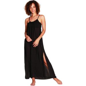 imageCatalonia Womens Summer Maxi Dress Beach Chiffon Sundress Swimwear Bathing Suit Cover Up Black