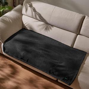 imageKritter Planet Waterproof Bed Blanket for Couples Washable Stain Proof Pad Bed Cover Reversible Leakproof Furniture Protector Liquid Proof Blanket for Couch Sofa 50x60 inch Queen Size PurpleBlackBlack