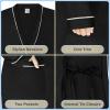 imageCatalonia Lightweight Ladies Bathrobe Long Summer Robe with PocketsSoft Summer Robes for Women Kimono Gift for HerBlack