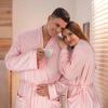 imageCatalonia Lightweight Ladies Bathrobe Long Summer Robe with PocketsSoft Summer Robes for Women Kimono Gift for HerPink