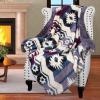 imageCatalonia Southwestern Tribal Print Throw Soft Aztec Sherpa Blanket Navajo Style Native for Couch Sofa Bed  Cozy Boho Home Decor 50x60 InchesSouthwestern Star
