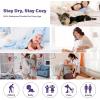 imageCatalonia Waterproof Fleece Blanket for Couch Reversible Sofa Cover Bed Coverlet Protector Washable Leak Proof Comfortable for People and PetsPurpleGrey