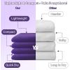 imageCatalonia Waterproof Love Blanket Reversible Fleece Bed Sofa Cover Washable Furniture Protector for Couch Sofa Bed Queen Size PurplePurpleGray